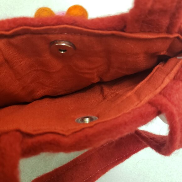 Handmade Fair Trade Puppet Bag with 3 finger puppets - Picture 4 of 12